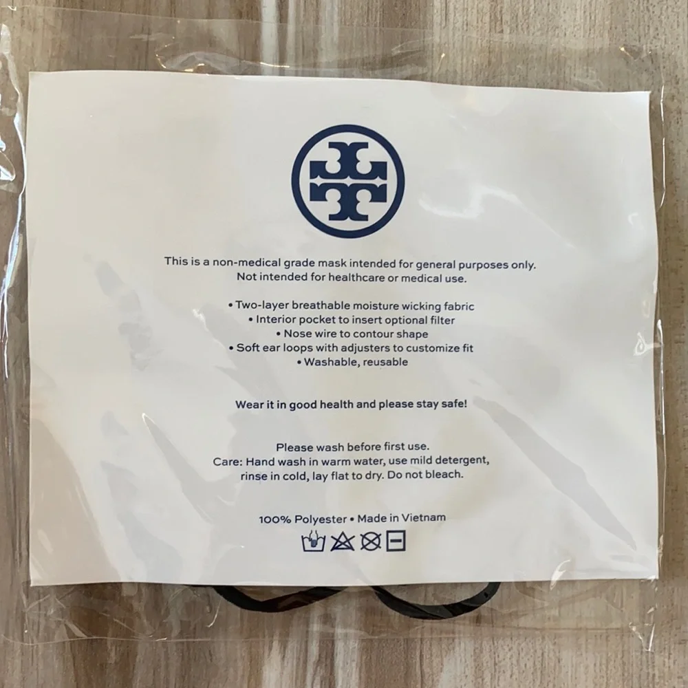 ❤️ Tory Burch Printed Face Mask New